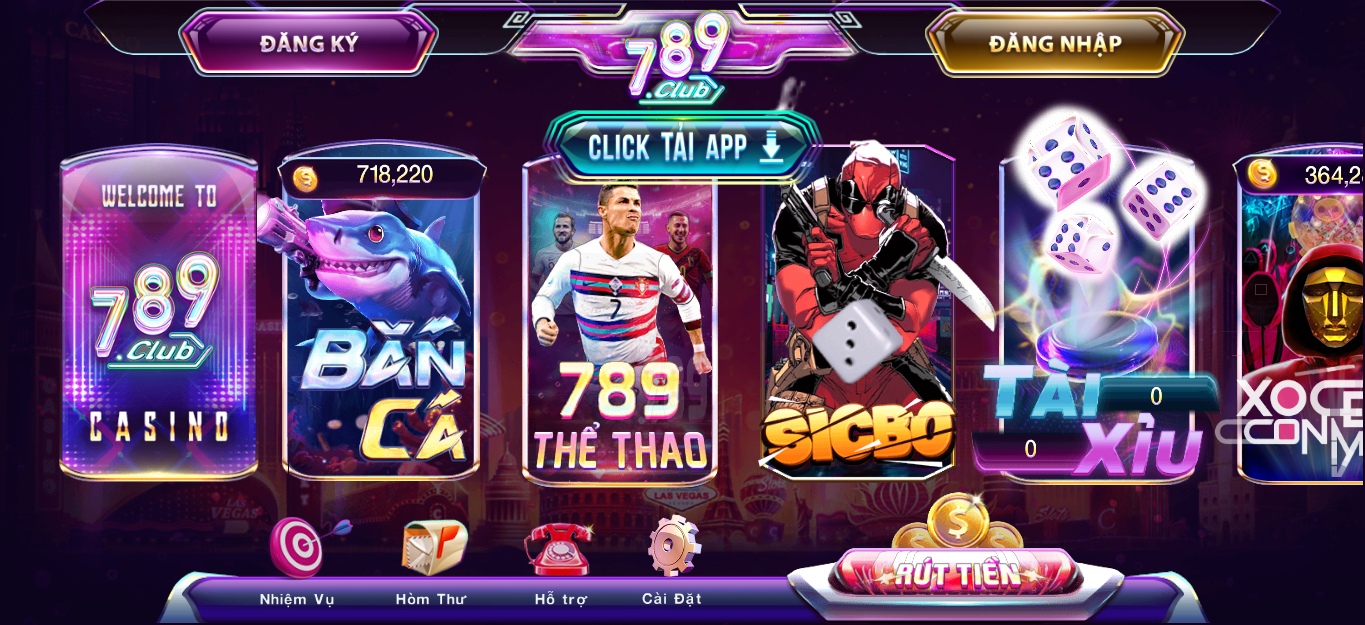 789Club có nhiều phiên bản Tài Xỉu